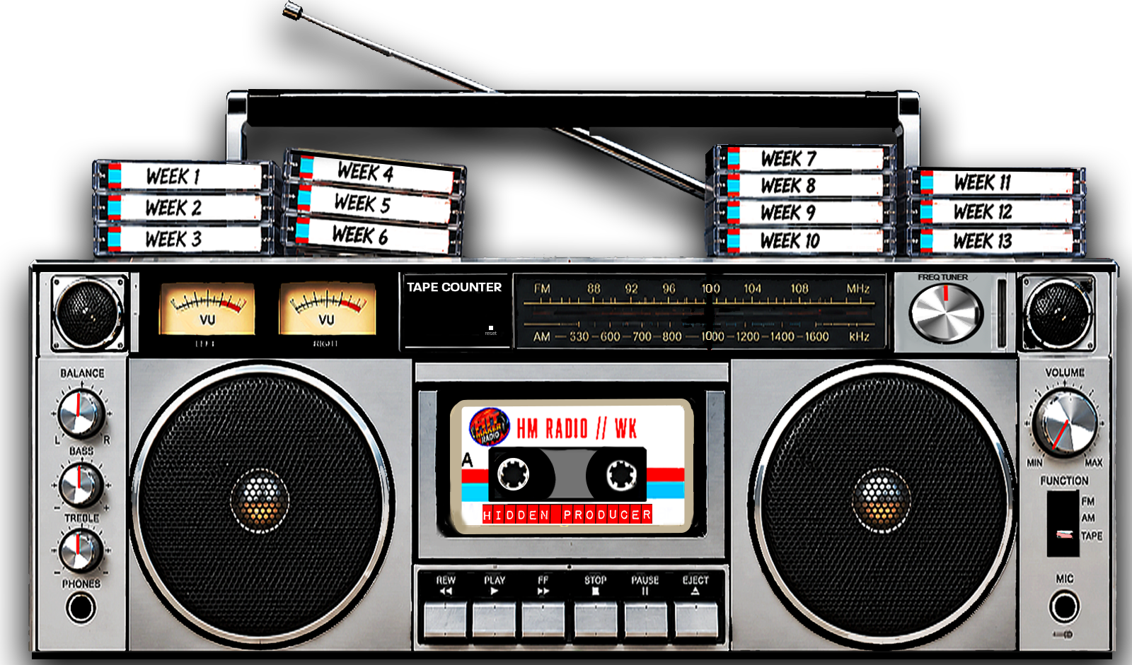 Hitmaker Radio cassette boombox